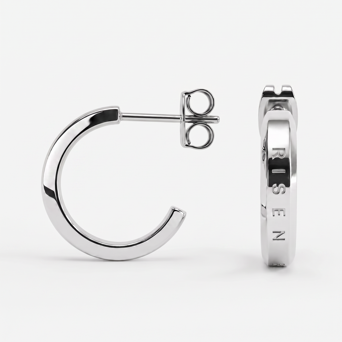 KING OF KINGS EARRING - SILVER